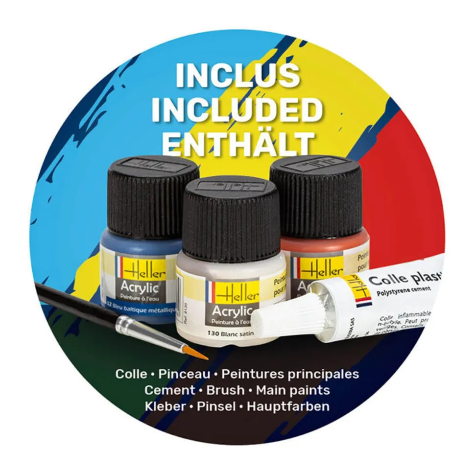 Maquette bateau : Starter Kit : Flying Cloud - Heller