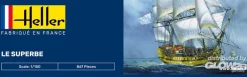 Maquette bateau : Starter Kit : Le Superbe - Heller