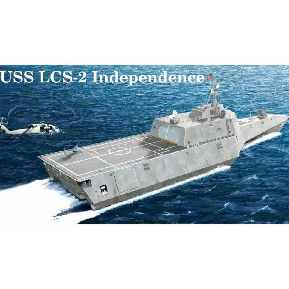 Maquette bateau : USS Independence (LCS-2) - Trumpeter