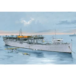 Maquette bateau : USS Langley AV-3 - Trumpeter