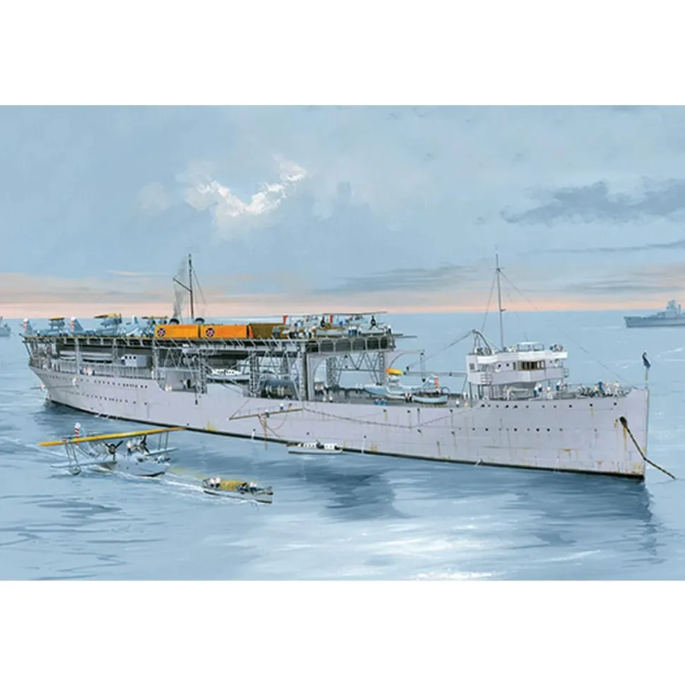 Maquette bateau : USS Langley AV-3 - Trumpeter