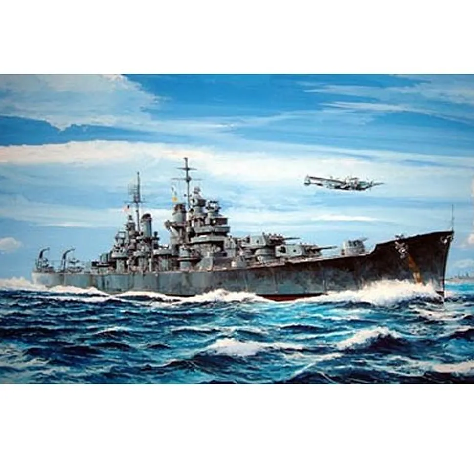 Maquette bateau : Croiseur lourd USS CA-68 Baltimore 1943 - Trumpeter