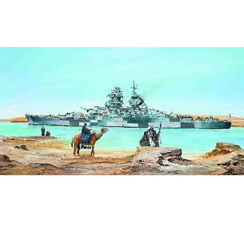 Maquette bateau : Cuirassé français Richelieu 1943 - Trumpeter