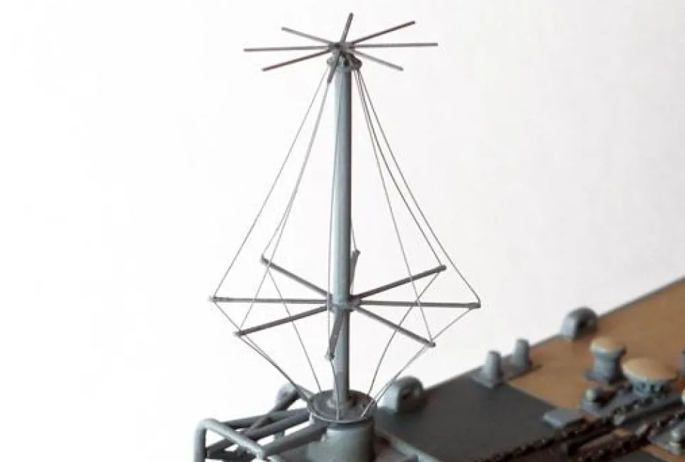Maquette bateau : Cuirassé USS New Jersey 1982 - Tamiya