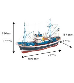 Maquette bateau en bois : Marina II - Artesania