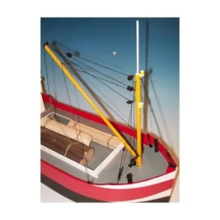 Maquette bateau en bois : Caboteur - Soclaine