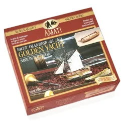 Maquette bateau en bois : Kit Yacht Hollandais - Amati