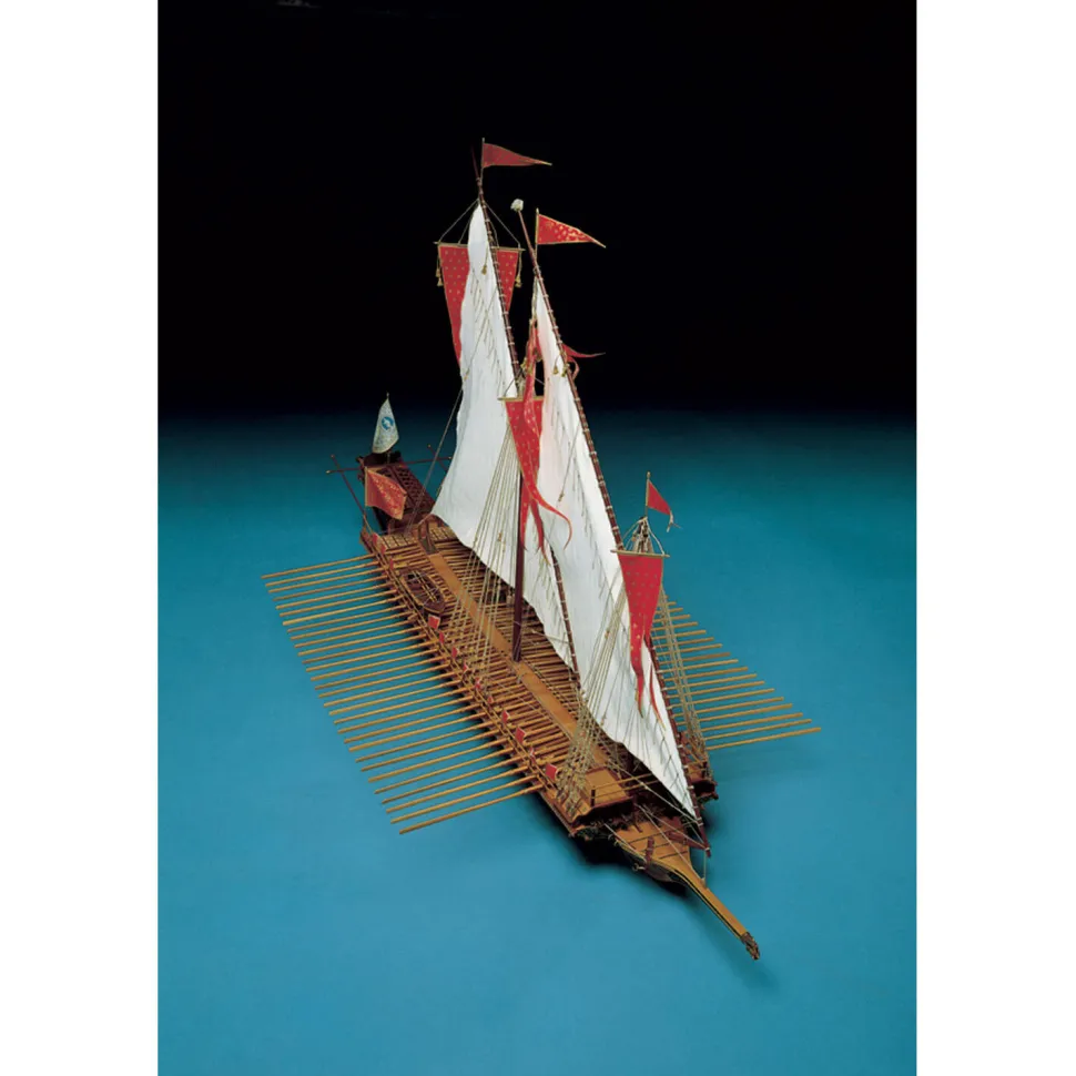 Maquette bateau en bois : La Réale de France - Corel