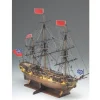 Maquette bateau en bois : HMS Greyhound - Corel