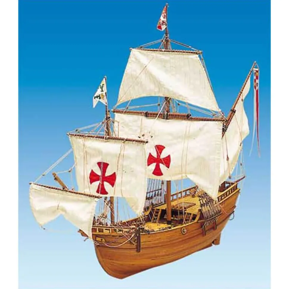 Maquette bateau en bois : Pinta - Mantua