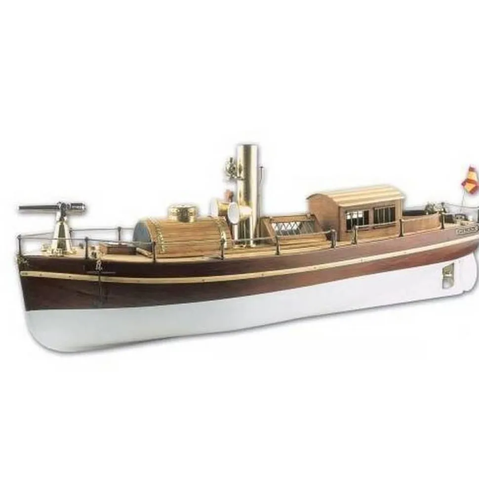 Maquette bateau en bois : Garde côte Pilar - Carthagonova