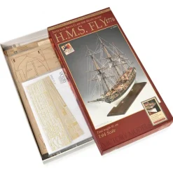 Maquette bateau en bois : HMS Fly - Amati