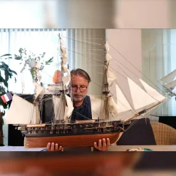 Maquette bateau en bois : La Belle Poule - OCCRE