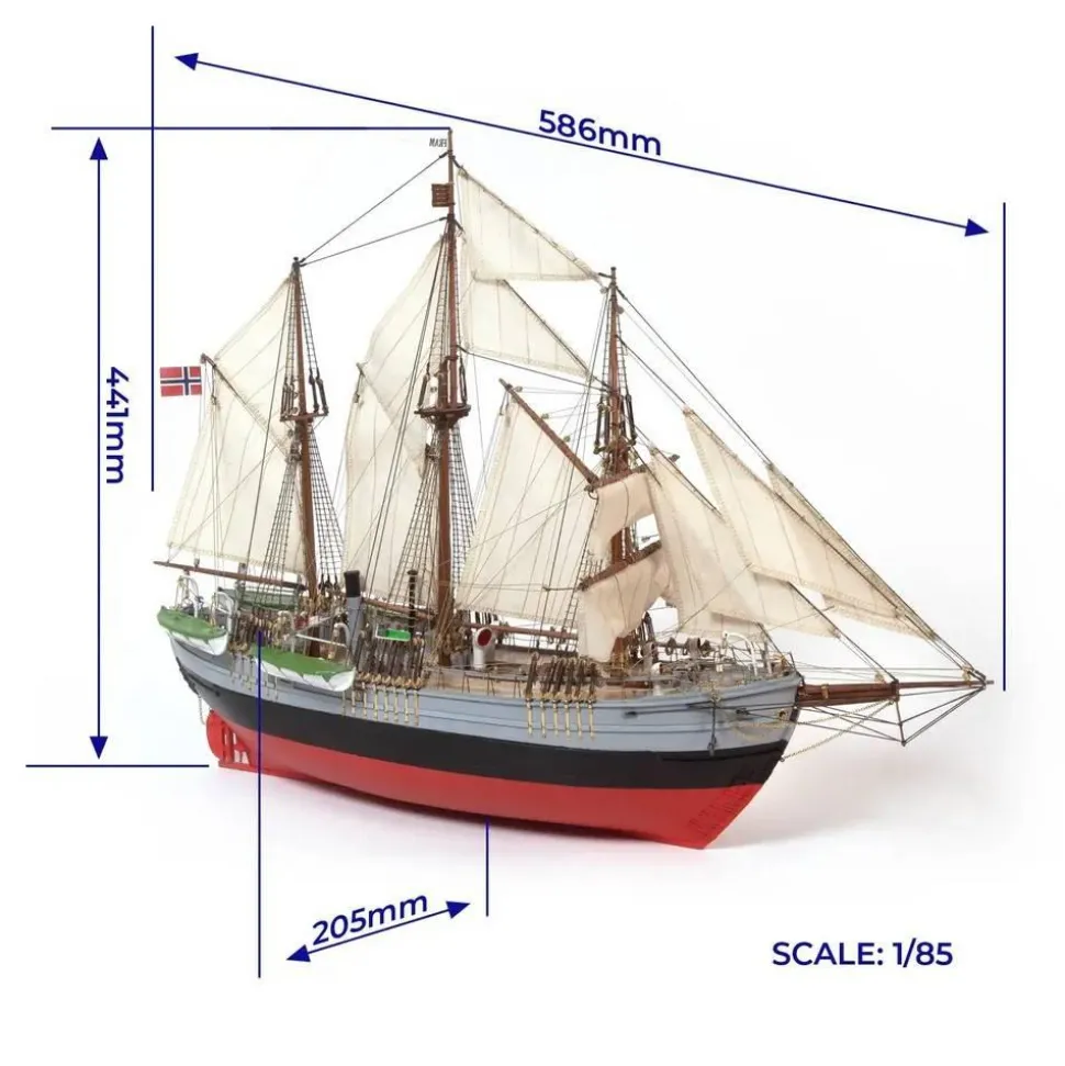 Maquette Bateau FRAM - OCCRE