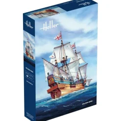 Maquette bateau : Golden Hind - Heller