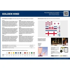 Maquette bateau : Golden Hind - Heller