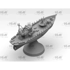 Maquette bateau: KFK Kriegsfischkutter, Bateau allemand de la Seconde Guerre mondiale - ICM