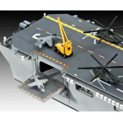 Maquette bateau militaire : Transporteur d'assaut USS WASP - Revell