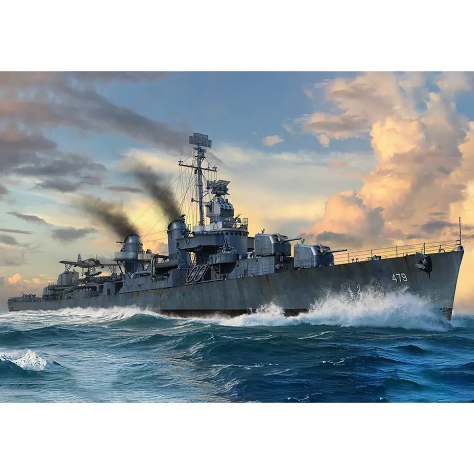 Maquette Bateau militaire : USS Stevens DD-479 - I love Kit