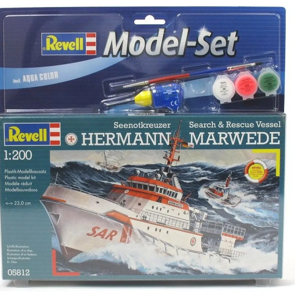 Maquette bateau : Model-Set : DGzRS Hermann Marwede - Revell