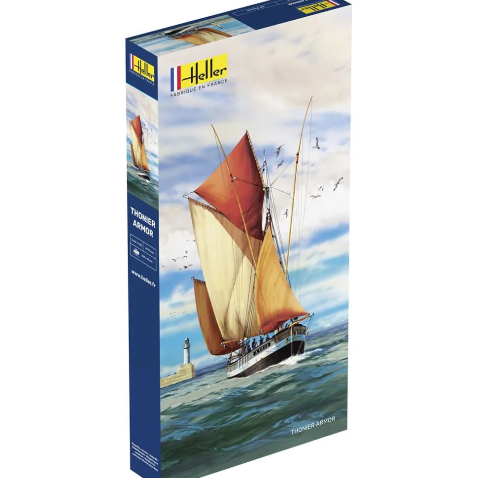 Maquette bateau : Thonier Armor - Heller