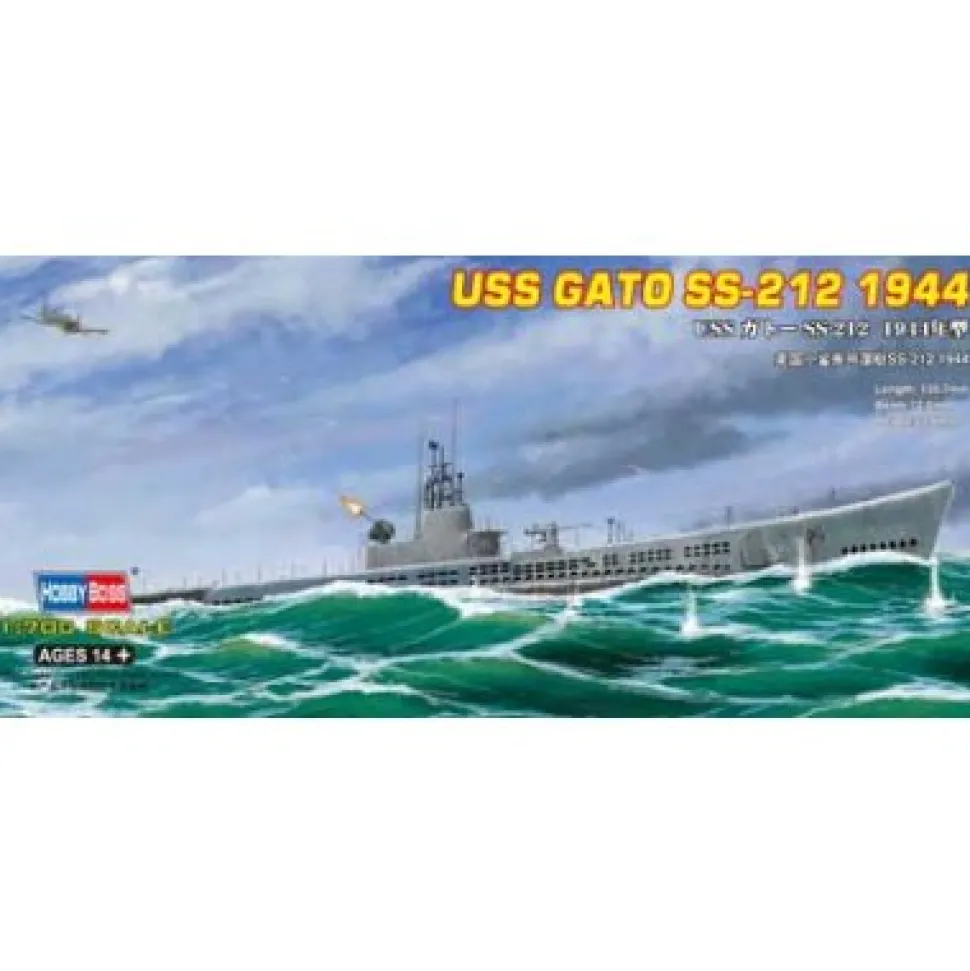 Maquette bateau : USS SS-212 GATO 1944 - Hobby Boss