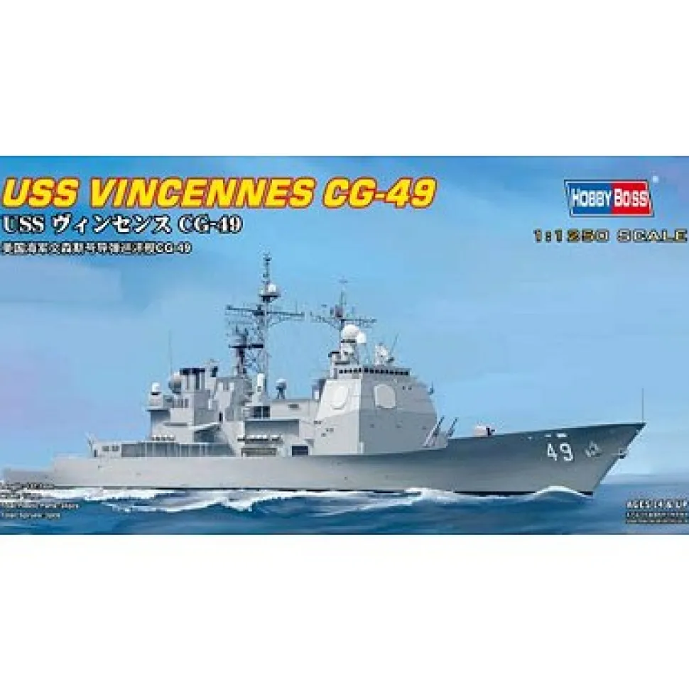 Maquette bateau : USS Vincennes CG-49 - Hobby Boss