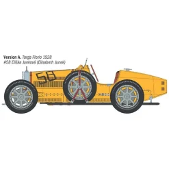 Maquette Bugatti 35B – TF 28 - Monaco 30 - Italeri