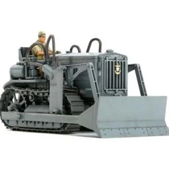 Maquette Bulldozer Komatsu G40 avec figurine - Tamiya