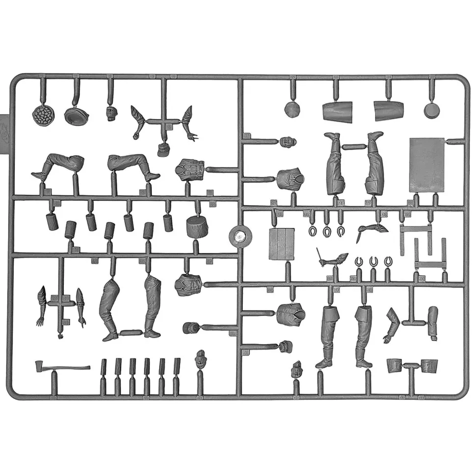Maquette camion : AHN Gulaschkanone avec cuisiniers - ICM
