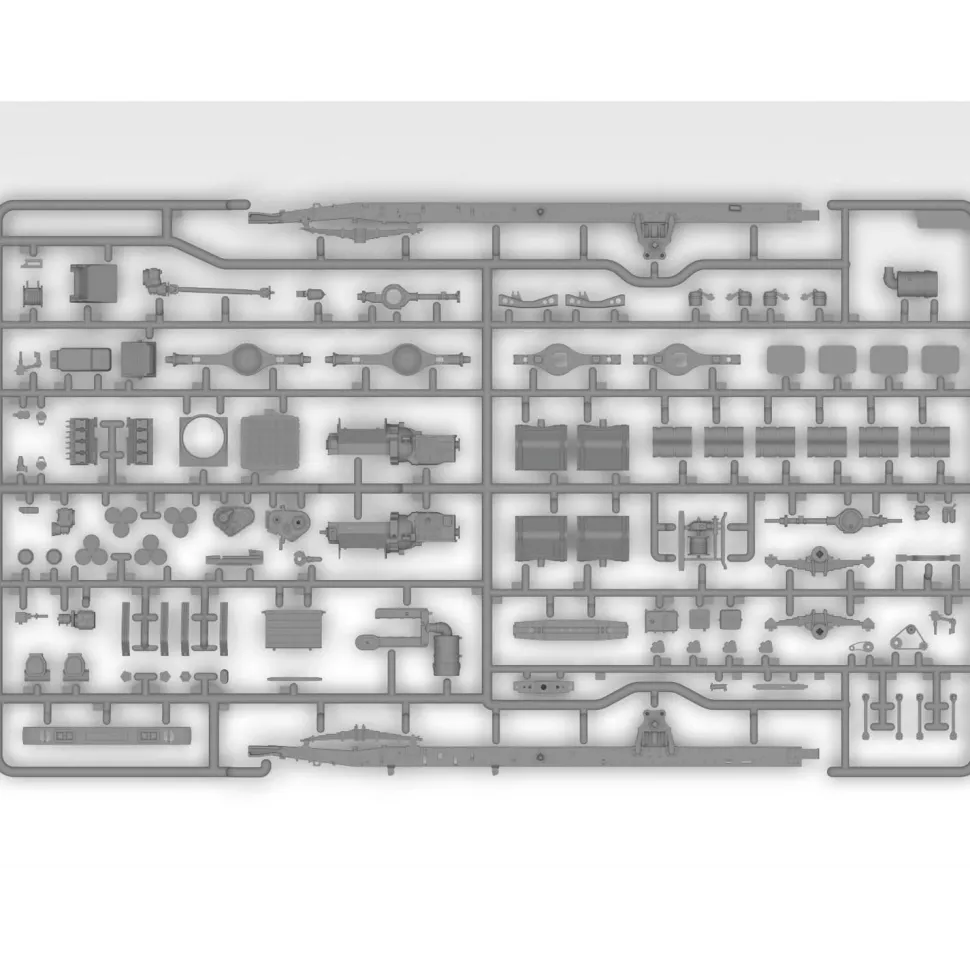 Maquette camion : Camions de pompiers de l'Ukraine en 1:35 - ICM