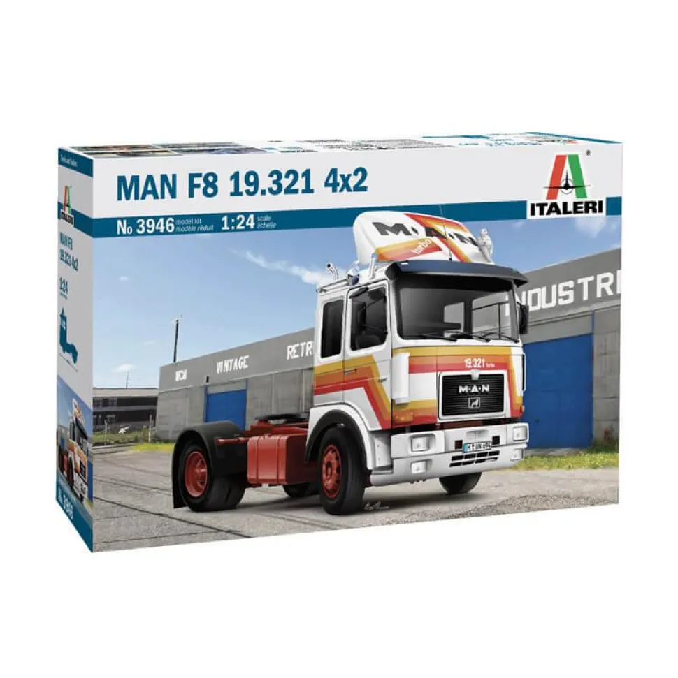 Maquette camion : MAN F8 19.321 4x2 - Italeri