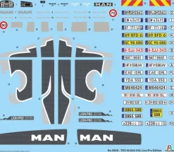 Maquette camion : MAN TGX 18.500 XXL Lion Pro Edition - Italeri