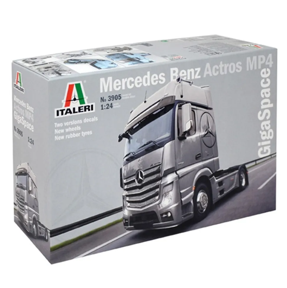 Maquette camion : Mercedes Benz Actros Gigaspace - Italeri
