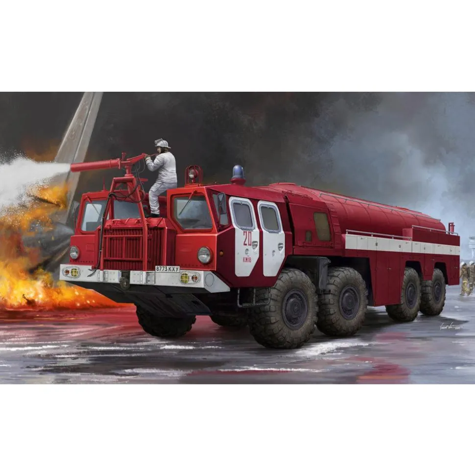 Maquette camion : Modèle AA-60 (7310) 160.01 ARFF - Trumpeter