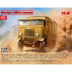 Maquette camion : Monty’s office caravan - ICM