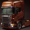 Maquette camion : Scania R "Black Amber" - Italeri