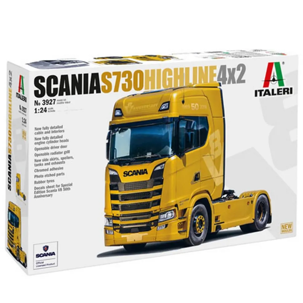 Maquette Camion : Scania S730 Highline 4X2 - Italeri