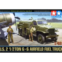 Maquette camion citerne aérodrome militaire US - Tamiya