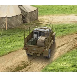 Maquette camion militaire : Armées US 2ème guerre mondiale - ICM