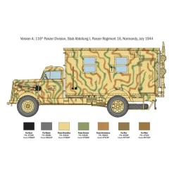 Maquette camion militaire : Opel Blitz Radio - Italeri