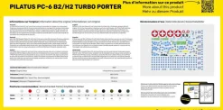 Maquette d'avion : PILATUS PC-6 B2/H2 Turbo Porter - Heller
