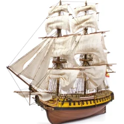 Maquette de bateau en bois : N.S. Mercedes - OCCRE