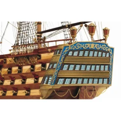 Maquette de bateau en bois : Santisima Trinidad - OCCRE