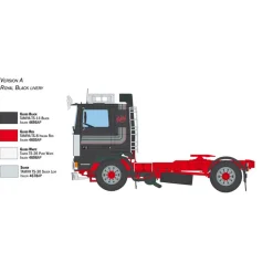 Maquette de camion : Volvo F12 Intercooler Low Roof - Italeri