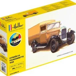 Maquette de voiture : Starter kit : Citroën C4 Fourgon - Heller