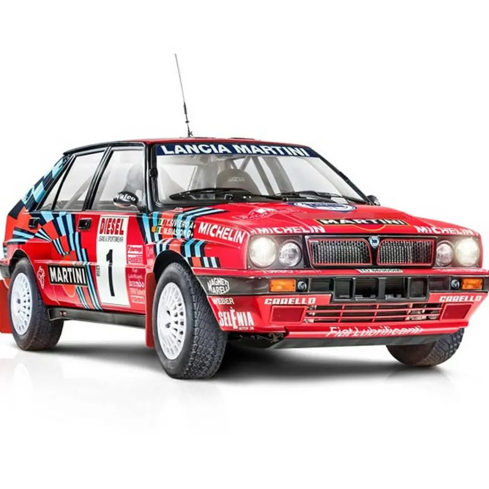 Maquette de voiture rallye : Lancia Delta 16V HF Integrale - Italeri