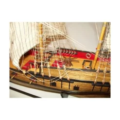 Maquette en bois - Corsaire Français Le Tonnant - Soclaine