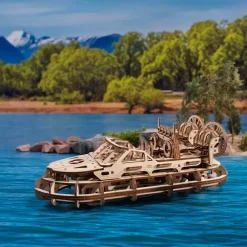 Maquette en bois : Aéroglisseur de sauvetage - Ugears