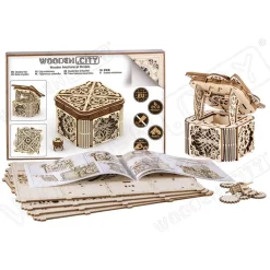 Maquette en bois : boite mystère - Wooden City